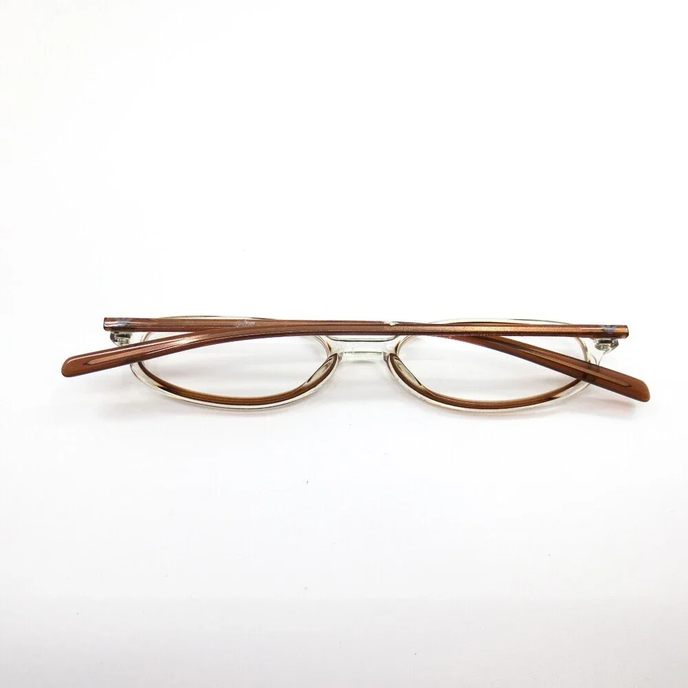 Emporio Armani EA9017 JG9 Eyeglasses Frames Brown clear Oval Full Rim 49-17-135